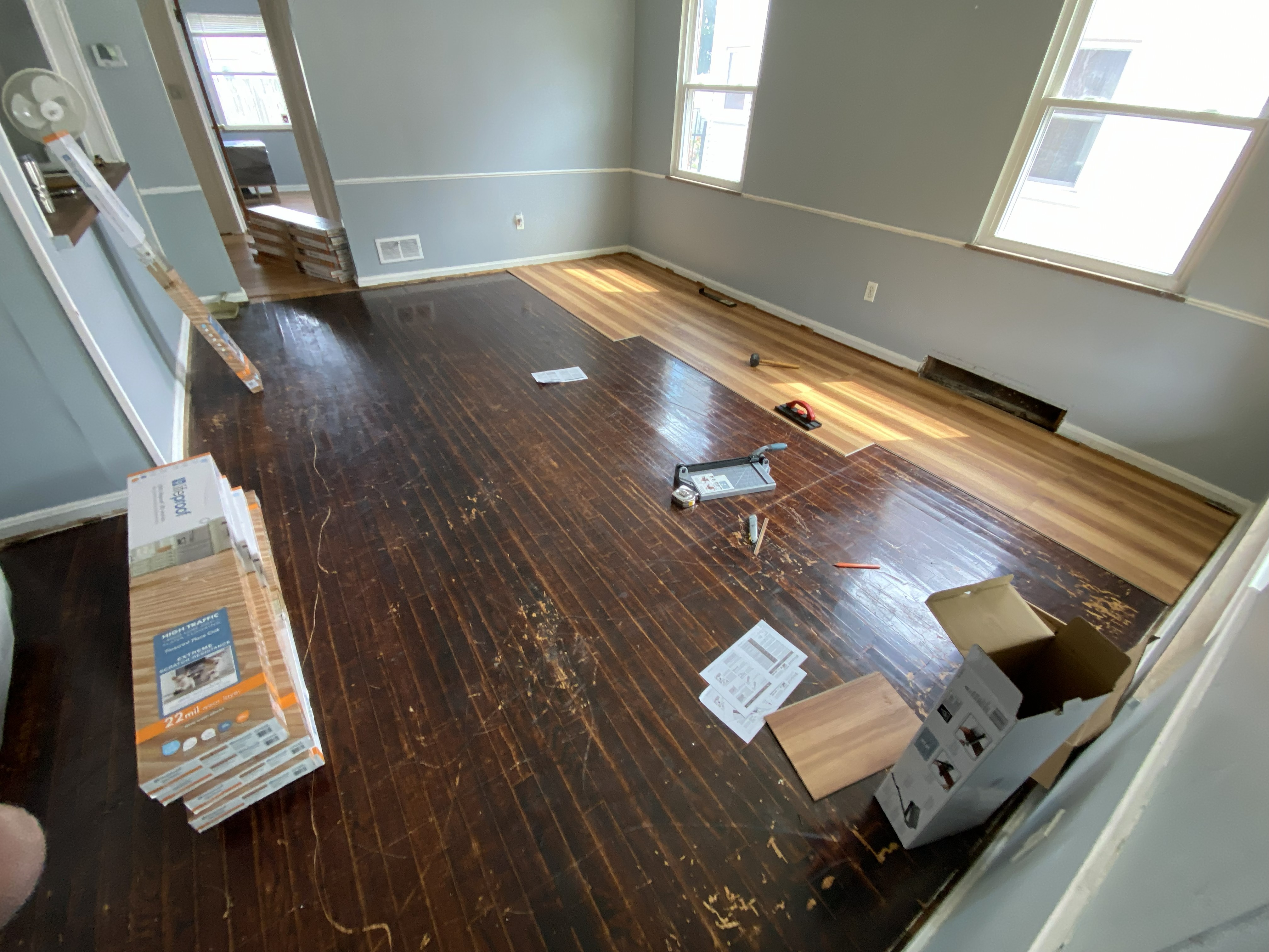 Wood Flooring Project 1